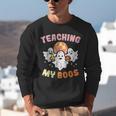 Halloween Teacher Teaching My Boos Costume Teacher Men Women Unisex Sweatshirt, funny gift