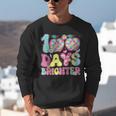 Happy 100th Day Of School 100 Days Brighter Teachers Kids Unisex Sweatshirt, funny gift Happy 100th Day Of School 100 Days Brighter Teachers Kids Unisex Sweatshirt, funny gift