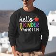 Hello Kindergarten Team Kinder Back To School Teacher Kids Unisex Sweatshirt, funny gift