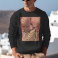 Human Muscles Organs Scary Anatomy Teacher Halloween Costume Unisex Sweatshirt, funny gift