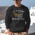 I'd Rather Bee Reading Teacher Librarian Book Lover Unisex Sweatshirt, funny gift
