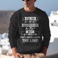 I'Ll Even Do That's Where I Draw The Line Math Teacher Joke Unisex Sweatshirt, funny gift