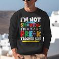 I'm Not Short I'm Pre-K Teacher Size Back To School Teacher Unisex Sweatshirt, funny gift I'm Not Short I'm Pre-K Teacher Size Back To School Teacher Unisex Sweatshirt, funny gift
