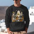 Inclusion Isn't Scary Mummy Boo Ghost Halloween SLP Teacher Unisex Sweatshirt, funny gift Inclusion Isn't Scary Mummy Boo Ghost Halloween SLP Teacher Unisex Sweatshirt, funny gift