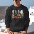 Inclusion Isn't Scary SLP Halloween Sped Teacher Unisex Sweatshirt, funny gift Inclusion Isn't Scary SLP Halloween Sped Teacher Unisex Sweatshirt, funny gift