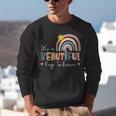 It's A Beautiful Day To Learn Cute Rainbow Boho Teacher Unisex Sweatshirt, funny gift It's A Beautiful Day To Learn Cute Rainbow Boho Teacher Unisex Sweatshirt, funny gift