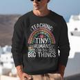 Kindergarten Teacher Tiny Humans Pre-School Teacher Unisex Sweatshirt, funny gift