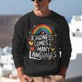 Kindness Comes In Many Languages ESL English Teacher Unisex Sweatshirt, Esl Teacher Sweatshirts, English Teacher Sweatshirts, funny gift Kindness Comes In Many Languages ESL English Teacher Unisex Sweatshirt, Esl Teacher Sweatshirts, English Teacher Sweatshirts, funny gift