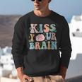 Kiss Your Brain Teacher Inspire Educate Groovy Retro Vintage Unisex Sweatshirt, Groovy Teacher Sweatshirts, funny gift Kiss Your Brain Teacher Inspire Educate Groovy Retro Vintage Unisex Sweatshirt, Groovy Teacher Sweatshirts, funny gift