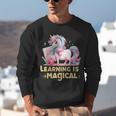 LEARNING IS MAGICAL TEACHER UNICORN BACK TO SCHOOL UNICORN Unisex Sweatshirt, funny gift LEARNING IS MAGICAL TEACHER UNICORN BACK TO SCHOOL UNICORN Unisex Sweatshirt, funny gift