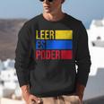 Leer Es Poder Colombian Spanish Teacher Maestra Colombia Unisex Sweatshirt, funny gift Leer Es Poder Colombian Spanish Teacher Maestra Colombia Unisex Sweatshirt, funny gift