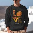Leopard Pumpkin Love Teacher Life Thanksgiving Fall Women Unisex Sweatshirt, funny gift
