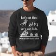 Let's Eat Kids Fun Dinosaurs Grammar Teacher Unisex Sweatshirt, funny gift Let's Eat Kids Fun Dinosaurs Grammar Teacher Unisex Sweatshirt, funny gift