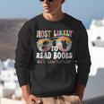 Most Likely To Read Books All Summer Teacher Student Unisex Sweatshirt, funny gift