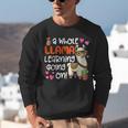 Llama Learning Teachers Students Alpaca Lover Back To School Unisex Sweatshirt, funny gift Llama Learning Teachers Students Alpaca Lover Back To School Unisex Sweatshirt, funny gift