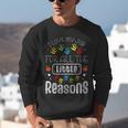 I Love My Job For All The Little Reasons Kid Daycare Teacher Unisex Sweatshirt, funny gift