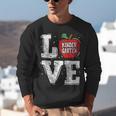 LOVE Kindergarten Teacher Student School Apple Unisex Sweatshirt, funny gift LOVE Kindergarten Teacher Student School Apple Unisex Sweatshirt, funny gift