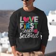Love Them First Teach Them Second Teacher Student Love Quote Unisex Sweatshirt, funny gift Love Them First Teach Them Second Teacher Student Love Quote Unisex Sweatshirt, funny gift