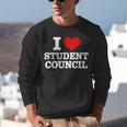 I Love Student Council Student Teacher Unisex Sweatshirt, funny gift I Love Student Council Student Teacher Unisex Sweatshirt, funny gift