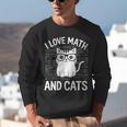 Math And Cats Apparel For Teachers Students Cat Lovers Unisex Sweatshirt, funny gift Math And Cats Apparel For Teachers Students Cat Lovers Unisex Sweatshirt, funny gift