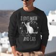 Math Nerd Math Teacher Cat Lover I Love Math And Cats Unisex Sweatshirt, funny gift Math Nerd Math Teacher Cat Lover I Love Math And Cats Unisex Sweatshirt, funny gift