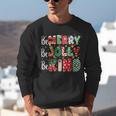 Be Merry Be Jolly Be Kind Merry Christmas Teacher Xmas PJs Unisex Sweatshirt, funny gift Be Merry Be Jolly Be Kind Merry Christmas Teacher Xmas PJs Unisex Sweatshirt, funny gift