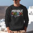Middle School Crew Retro Teacher Student Vintage Unisex Sweatshirt, funny gift Middle School Crew Retro Teacher Student Vintage Unisex Sweatshirt, funny gift