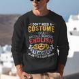 Middle School English Teacher Halloween Costume For Men Women Unisex Sweatshirt, English Teacher Sweatshirts, funny gift Middle School English Teacher Halloween Costume For Men Women Unisex Sweatshirt, English Teacher Sweatshirts, funny gift