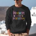 Motivational Progress Over Perfection Back To School Teacher Unisex Sweatshirt, funny gift Motivational Progress Over Perfection Back To School Teacher Unisex Sweatshirt, funny gift