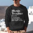 Music Teacher Definition Back To School First Day Unisex Sweatshirt, funny gift