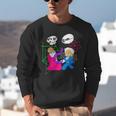 Nerdy Pythagoras Fighting Over C Squared Math Teacher Unisex Sweatshirt, funny gift