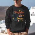 Nopales De Leer Spanish Teacher Maestra Cactus Bilingual Unisex Sweatshirt, funny gift