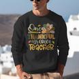 One Thankful 4th Grade Teacher Turkey Leopard Thanksgiving Unisex Sweatshirt, First Grade Teacher Sweatshirts, 4th Grade Teacher Sweatshirts, funny gift