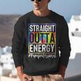 Paraprofessional Straight Outta Energy Teacher Life For Men Women Unisex Sweatshirt, funny gift