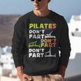 Pilates Instructor Teacher Watercolor Pilates Don't Fart Men Women Kids Unisex Sweatshirt, funny gift Pilates Instructor Teacher Watercolor Pilates Don't Fart Men Women Kids Unisex Sweatshirt, funny gift