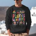 Play Is Learning Teacher First Day Of School Back To School Unisex Sweatshirt, funny gift Play Is Learning Teacher First Day Of School Back To School Unisex Sweatshirt, funny gift