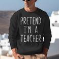 Pretend I'm A Teacher Costume Halloween Lazy Adult Kids Unisex Sweatshirt, funny gift Pretend I'm A Teacher Costume Halloween Lazy Adult Kids Unisex Sweatshirt, funny gift
