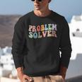 Problem Solver School Work Staff Front Desk Teacher Unisex Sweatshirt, funny gift