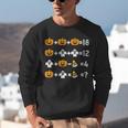 Pumpkin Ghost Equation Math Teacher Halloween Costume Unisex Sweatshirt, funny gift