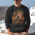 Rainbow I Teach The Cutest Pumpkins Kindergarten Teacher Men Women Unisex Sweatshirt, funny gift