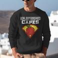 Real Superheroes Don't Wear Capes Teacher Shirt Teaching Te Unisex Sweatshirt, funny gift Real Superheroes Don't Wear Capes Teacher Shirt Teaching Te Unisex Sweatshirt, funny gift