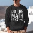 Retro Do The Math Teacher For Men Women Kid Boy Girl Unisex Sweatshirt, funny gift