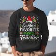 Santa's Favorite Dance Teacher Shirt Christmas Pajama Unisex Sweatshirt, funny gift Santa's Favorite Dance Teacher Shirt Christmas Pajama Unisex Sweatshirt, funny gift