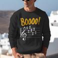 Scary Key Signature Boo Music Halloween Musician Teacher Men Women Unisex Sweatshirt, funny gift