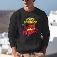 School Counselor Teacher Superhero Superpower Comic Book Unisex Sweatshirt, funny gift School Counselor Teacher Superhero Superpower Comic Book Unisex Sweatshirt, funny gift