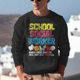 School Social Worker Teacher Caseworker Public Servant LSW Unisex Sweatshirt, funny gift