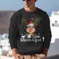 Science Teacher Squad Reindeer Christmas Teacher Xmas Lights For Men Women Unisex Sweatshirt, Science Teacher Sweatshirts, funny gift