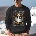 Silly Goose Teachers Club Cozy Fall Teacher Unisex Sweatshirt, funny gift