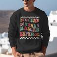 Spanish Teacher Maestra Hablar EspañOl Bilingual Teacher Unisex Sweatshirt, funny gift