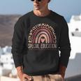 Special Education Shirt Teacher SPED Leopard Boho Rainbow Unisex Sweatshirt, funny gift Special Education Shirt Teacher SPED Leopard Boho Rainbow Unisex Sweatshirt, funny gift